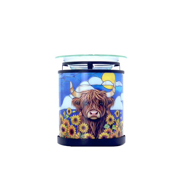 Cello - Tealight Wax Warmer - Sunflower Highland Cow