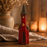 Cello – Tales from the Village – Crimson Tower | Light-Up Village Pottery House