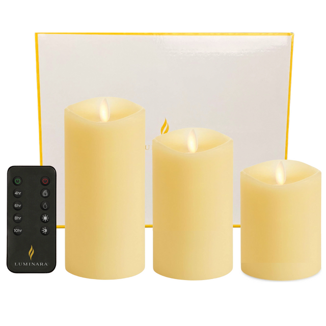 Luminara Flameless LED Candles Gift Set