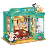 ROBOTIME Alice's Tea Shop DIY Model Kit