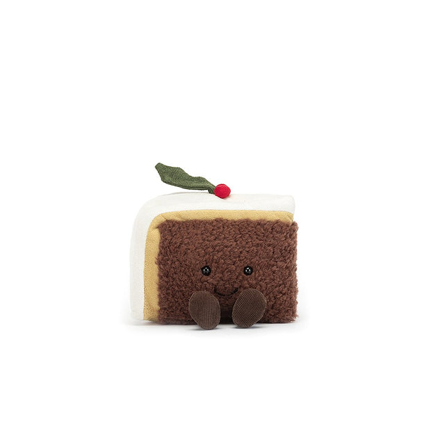 Jellycat Amuseable Slice Of Christmas Cake