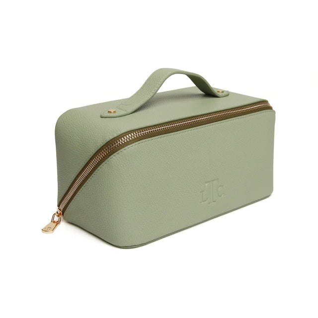 Alice Wheeler Train Case - Sage & Olive