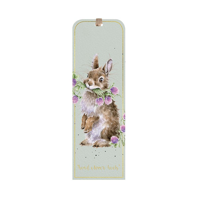 Wrendale Designs Rabbit Bookmark - Head Clover Heels