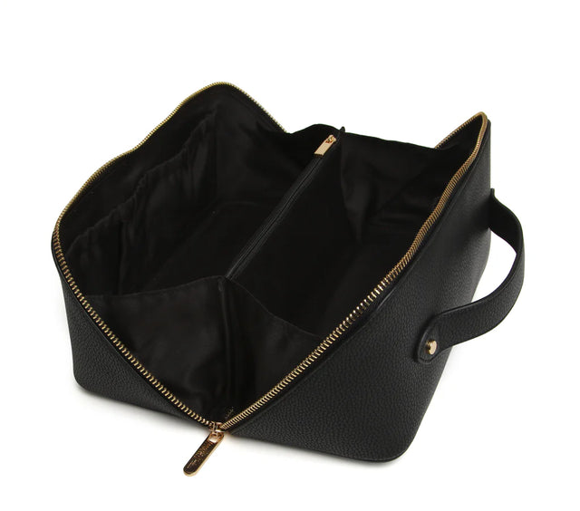 Alice Wheeler Train Case - Black