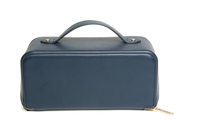 Alice Wheeler Navy London Train Case