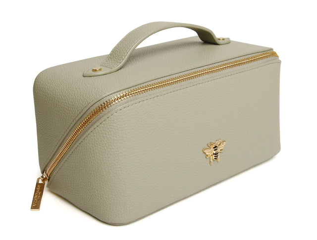 Alice Wheeler Pistachio Train case