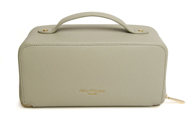 Alice Wheeler Pistachio Train case