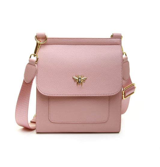 Alice Wheeler Bloomsbury Cross Body Bag - Pink