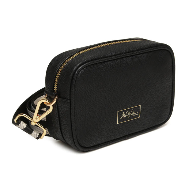 Alice Wheeler Mini Crossbody Bag - Black