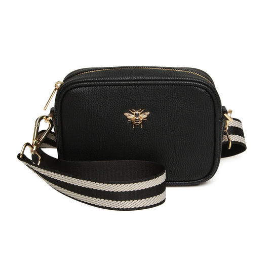 Alice Wheeler Mini Crossbody Bag - Black