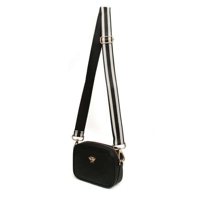 Alice Wheeler Mini Crossbody Bag - Black