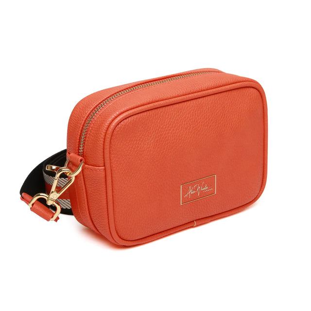 Alice Wheeler Mini Crossbody Bag - Orange