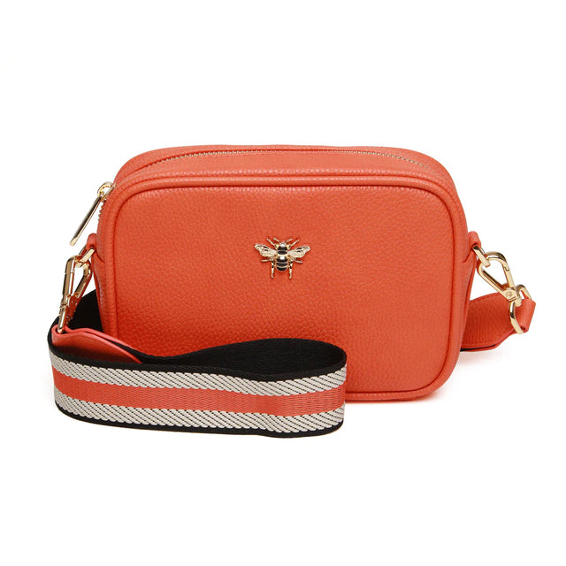 Alice Wheeler Mini Crossbody Bag - Orange