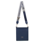 Alice Wheeler Bloomsbury Large Cross Body Bag - Navy