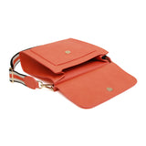 Alice Wheeler Bloomsbury Large Cross Body Bag - Orange