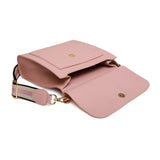 Alice Wheeler Bloomsbury Large Cross Body Bag - Pink