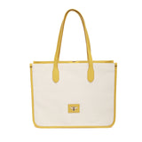 Alice Wheeler Mustard/Yellow Kingston Canvas Tote bag