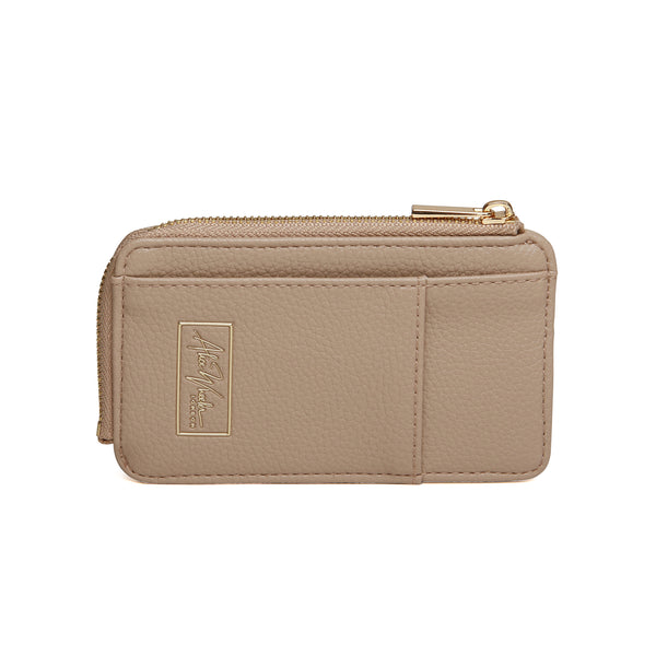 Alice Wheeler Bath Coin/Card Purse - Stone