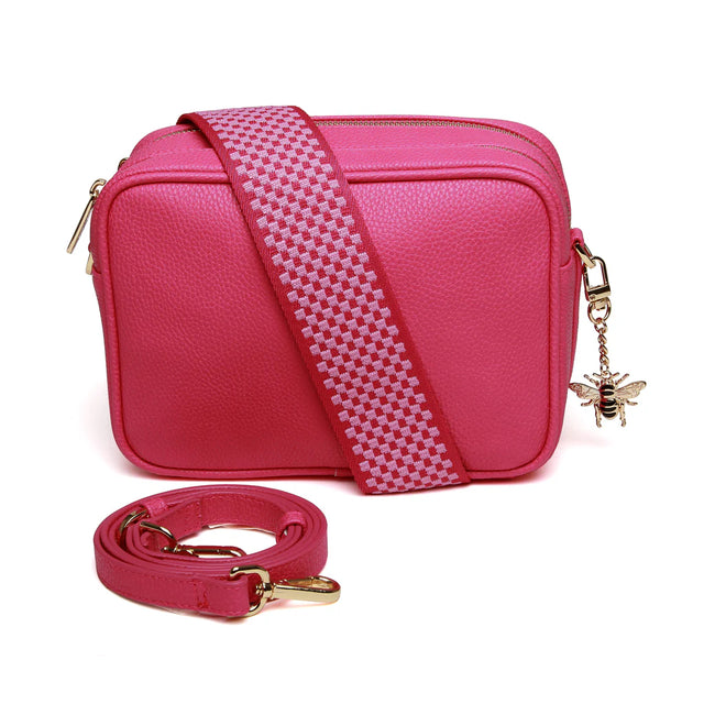 Alice Wheeler Soho Camera Cross Body Bag - Hot Pink