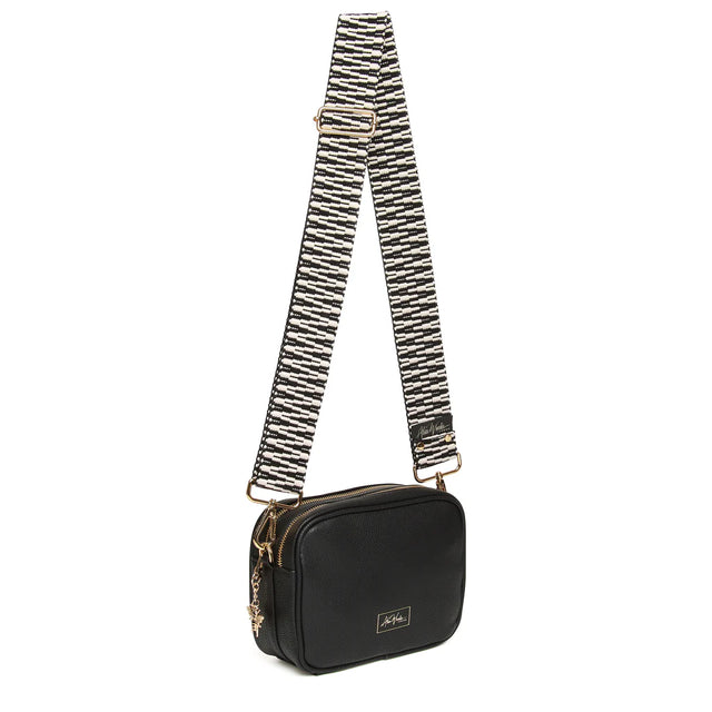 Alice Wheeler Soho Camera Cross Body Bag - Black