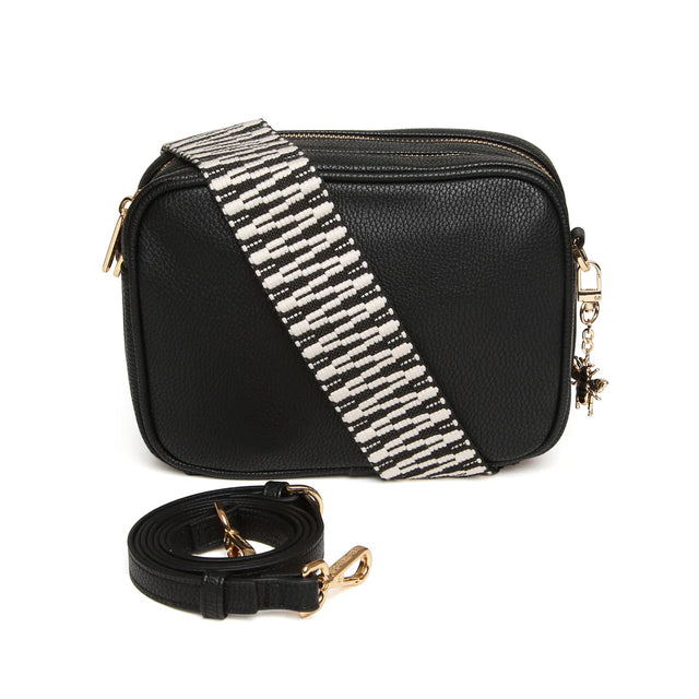 Alice Wheeler Soho Camera Cross Body Bag - Black