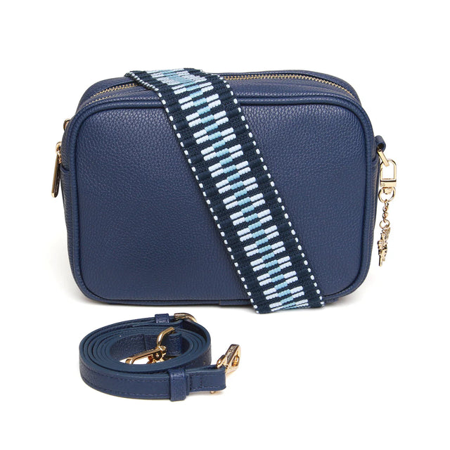 Alice Wheeler Soho Camera Cross Body Bag - Navy