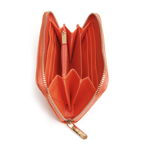 Alice Wheeler Bromley Purse - Orange