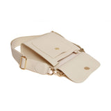 Alice Wheeler Bloomsbury Cross Body Bag - Cream