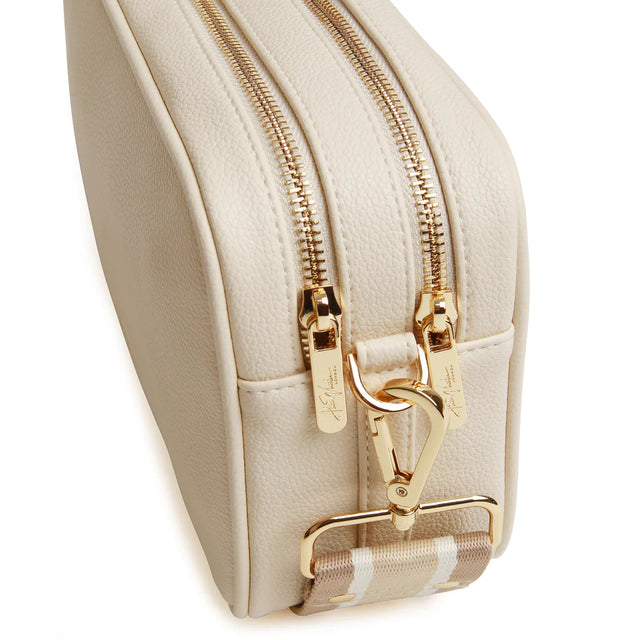 Alice Wheeler Soho Camera Cross Body Bag - Pastel Cream