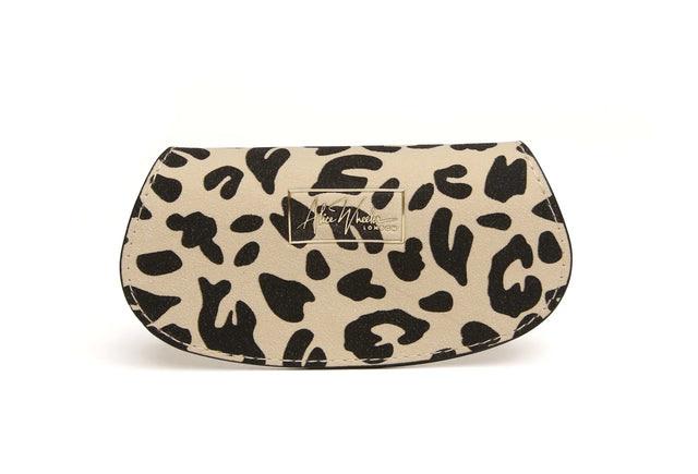 Alice Wheeler Leopard Light - Glasses case