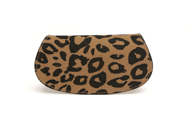 Alice Wheeler Dark Leopard Print - Glasses case
