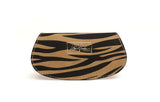 Alice Wheeler Dark Zebra Print - Glasses case
