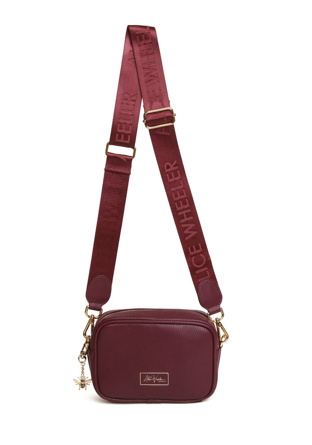 Alice Wheeler Berry - Mini Soho Cross Body Bag