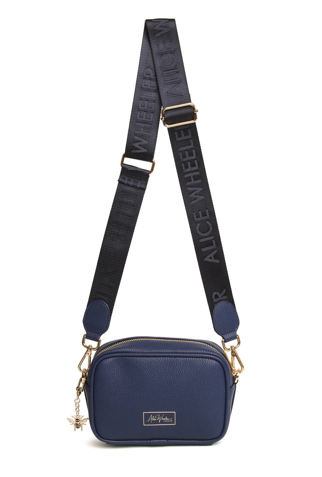 Alice Wheeler Navy - Mini Soho Cross Body Bag