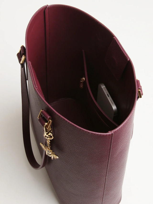 Alice Wheeler Marlow Tote Bag - Berry