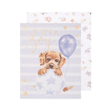 Wrendale Designs Bouncing Boy - It's a Boy Card