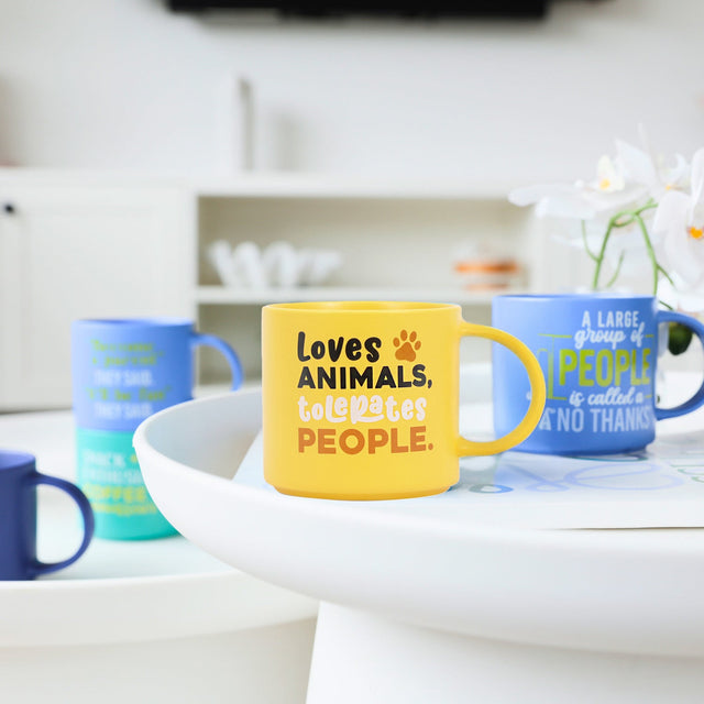 Splosh – Cheeky Mug – Loves Animals | Witty Mug