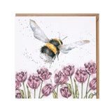Wrendale Designs Flight of the Bumblebee Card