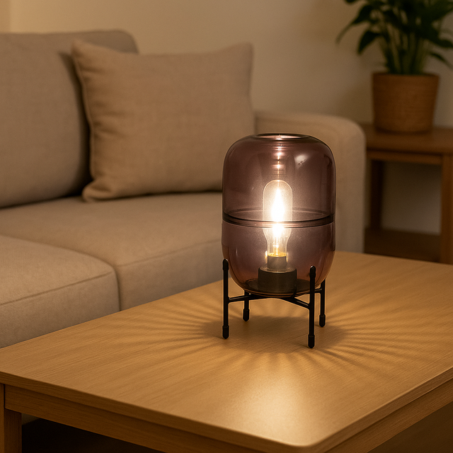 Simplicity Lamp - Light Purple