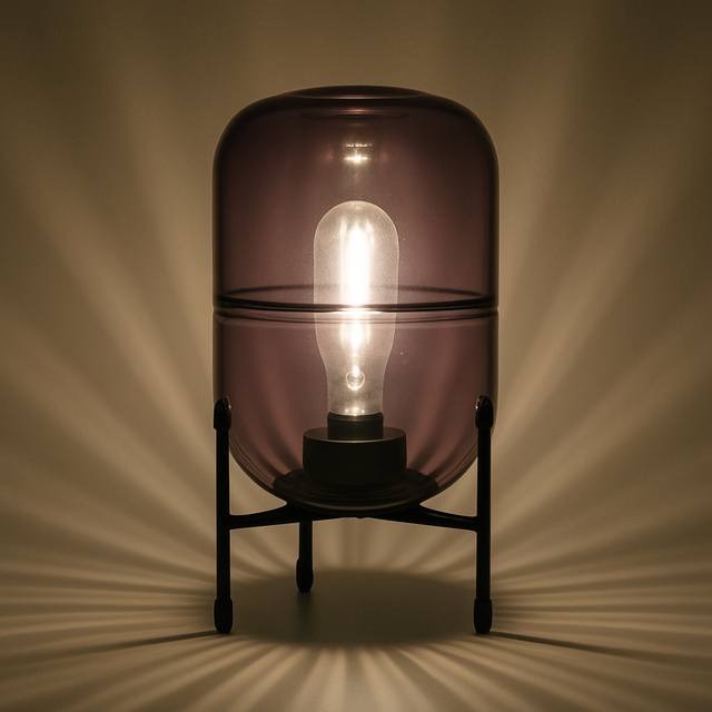 Simplicity Lamp - Light Purple