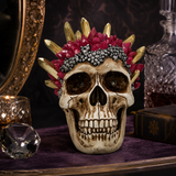 Gleneagles - Dark Matters - Bloodstone Skull LED - Polyresin Figurine