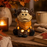 Gleneagles - Dark Matters Stoneware - Highland Cow - Tealight Holder