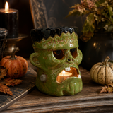 Gleneagles - Dark Matters Stoneware - Patchwork Monster - Tealight Holder
