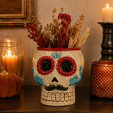 Gleneagles - Dark Matters Stoneware - Skull Bloom - Pot