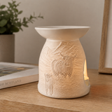 Cello Porcelain Tealight Burner - Highland Cow