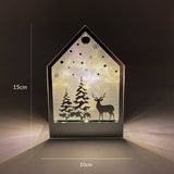 Gleneagles Shimmer Scapes Set Of 3 Glass LED Illuminations