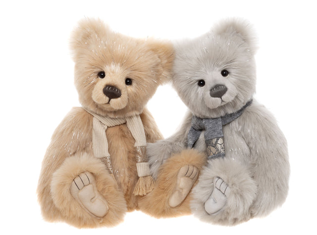 Cookie Crumbs & Elf Dust Bears from the 2026 Charlie Bear Plush Collection