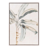 Splosh Exotic Left Palm Framed Canvas 94x64