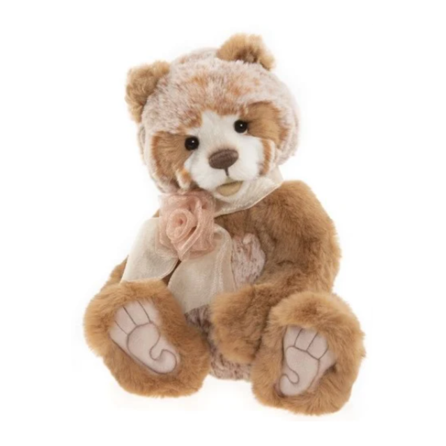 Einstein Panda Bear from Charlie Bear Plumo Collection 2022