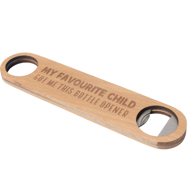 Splosh Wooden Bottle Opener - Favourite Child